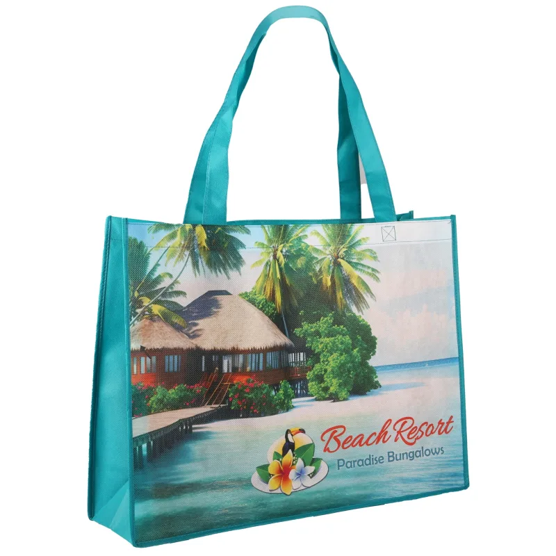 Sublimated Large Non-Woven Shopping Tote (2-Sided) — view 12