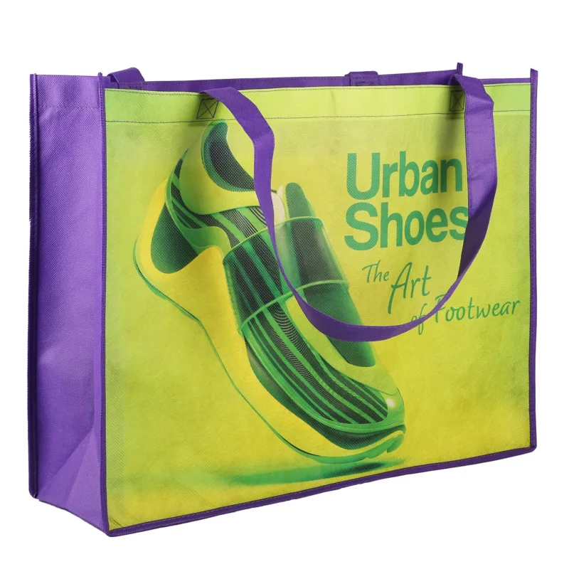 Sublimated Large Non-Woven Shopping Tote (2-Sided) — view 14