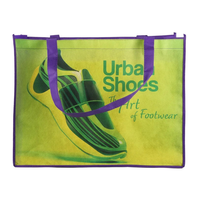 Sublimated Large Non-Woven Shopping Tote (2-Sided) — view 4