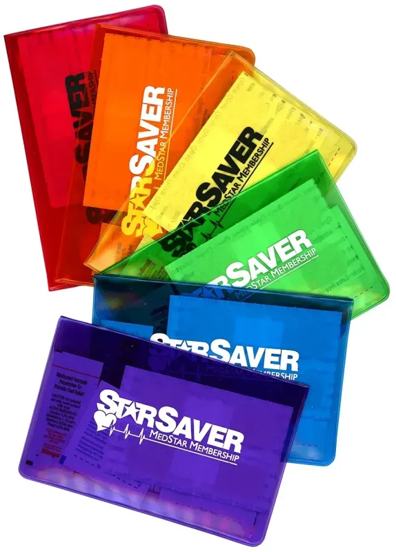 Personalized Translucent Vinyl Sun Care Purse — view 2
