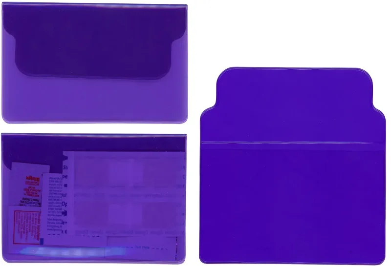 Personalized Logo Sun Care Purse - Translucent Vinyl Colors — view 2