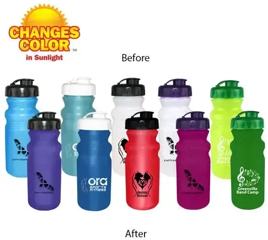 Sun Fun 20 oz. Cycle Bottle with Flip Top Cap