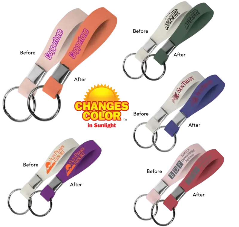 Sunshine Color-Changing Keychain