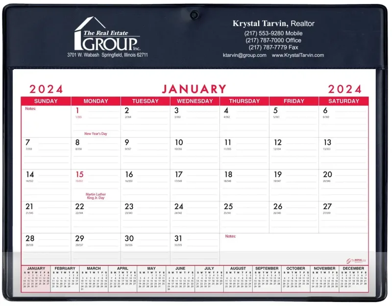 Branded Custom Calendar Pad — view 6