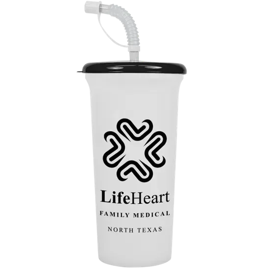 Supersize Sipper Cup with Straw Lid (32 oz.) — view 20