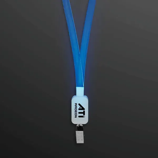 Supernova Light Lanyards, LED Badge Holders — view 1