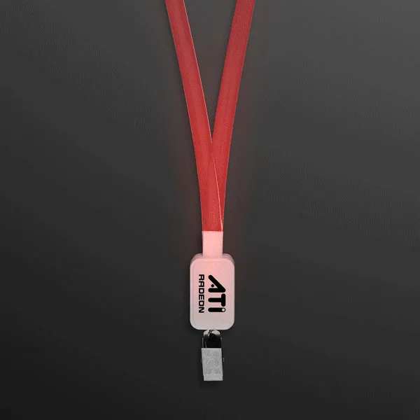 Supernova Light Lanyards, LED Badge Holders — view 4