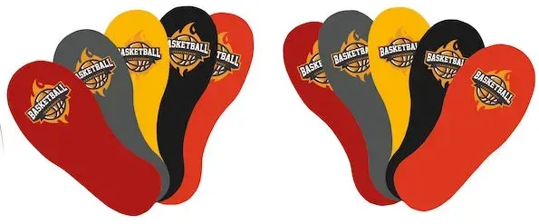 Surface Grip Footprints (Set of 10)