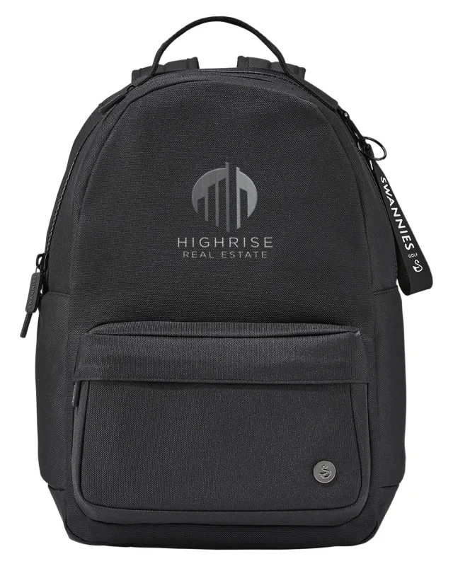 Swannies Golf Laptop Backpack with Insulated Front Pocket — view 4