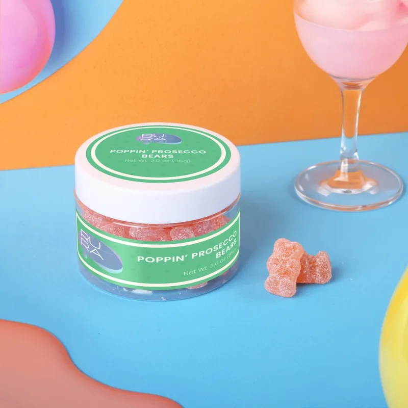 Sweet Gummy Bears in 3 oz Screw-Top Plastic Jar — view 15