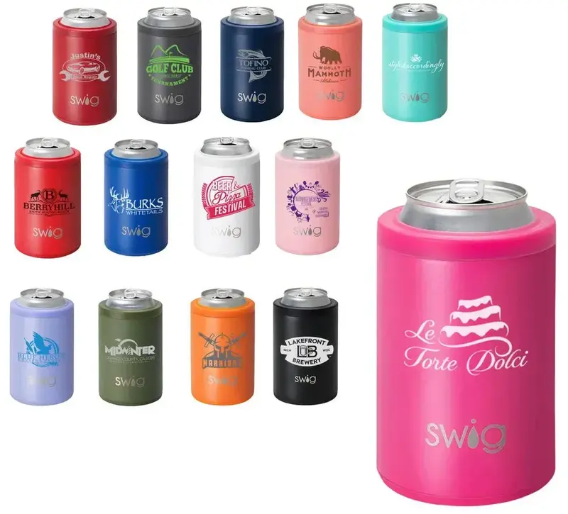 Swig Cold Insulated Can & Bottle Cooler - Perfect Outdoor Drinkware