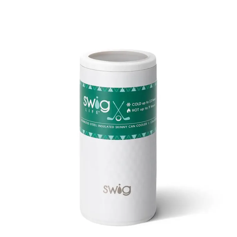 Swig 12oz Skinny Can Cooler-Golf Partee — view 5