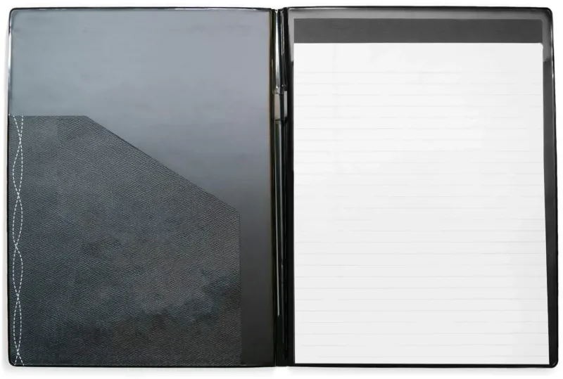 Custom Swirl Stitch Writing Pad — view 2