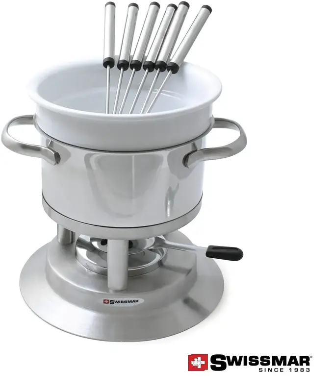 Swissmar 3-in-1 Fondue Set - 11PC Multi-Purpose