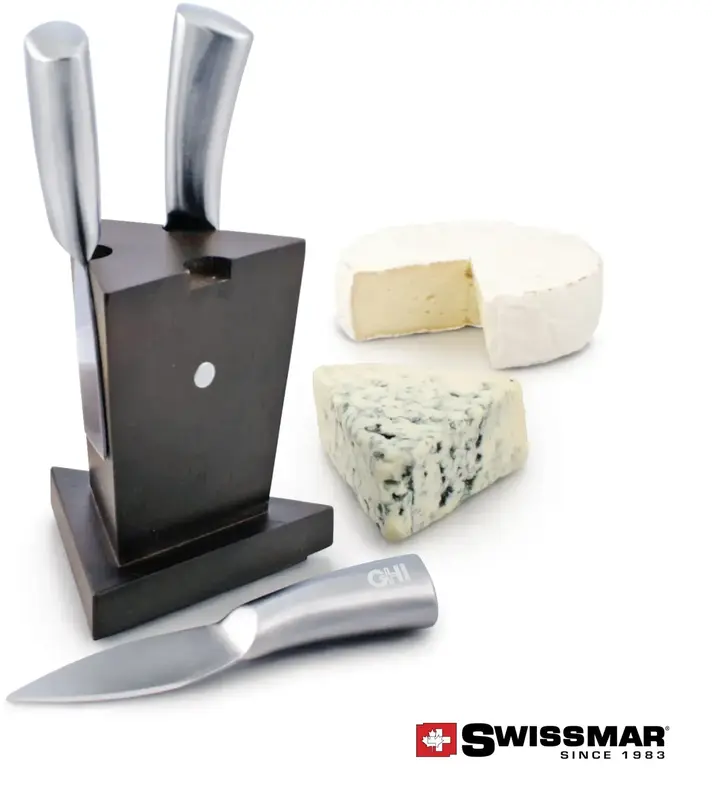 Swissmar® Mini Cheese Knife Block