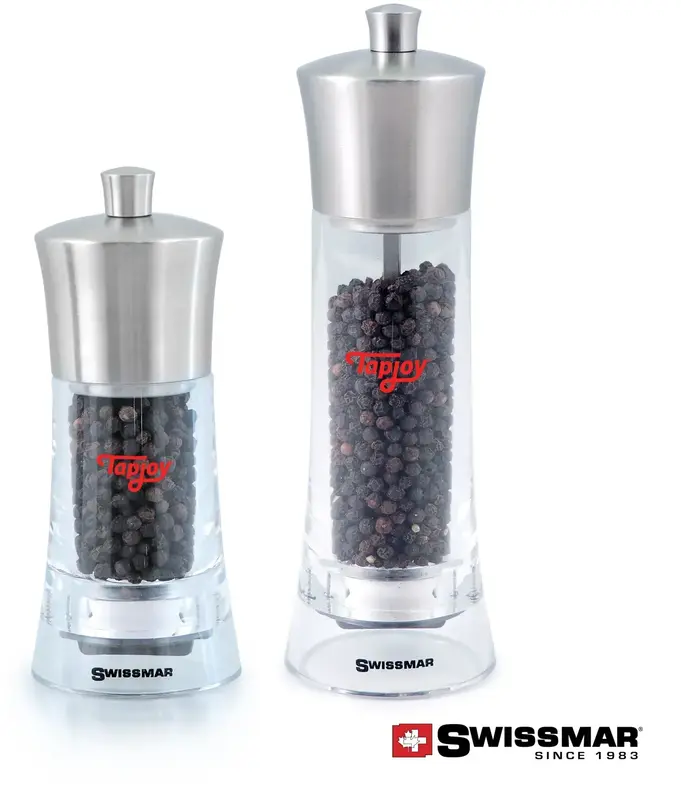 Swissmar® Acrylic & Stainless Steel Spice Mill