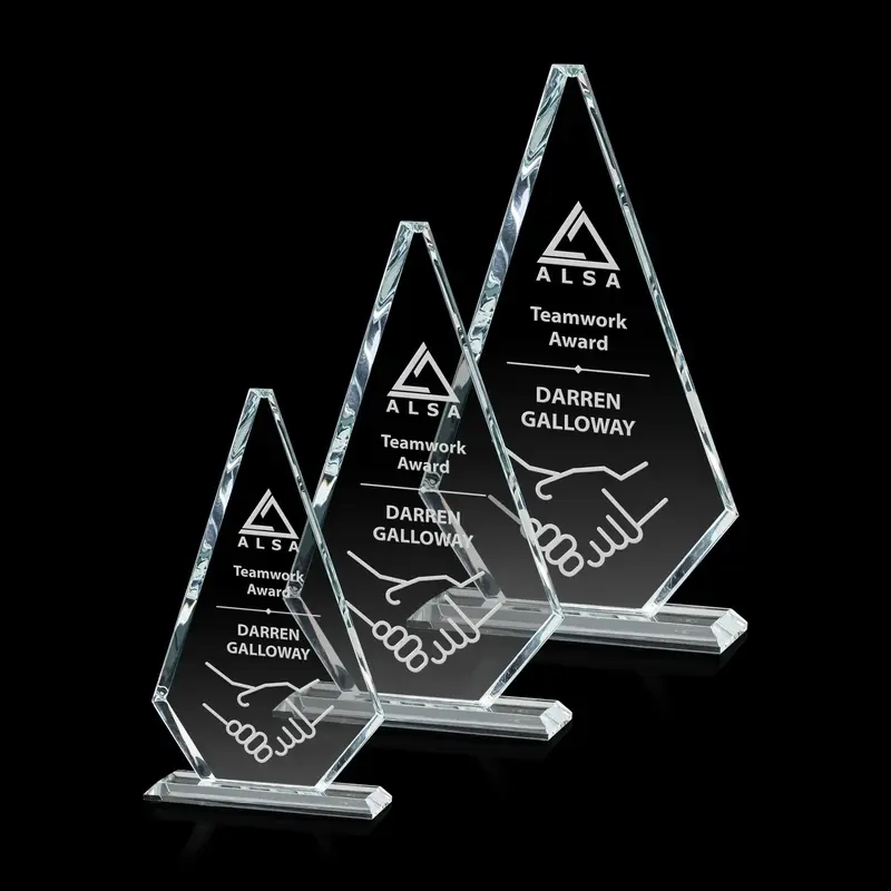 Triangular Custom Syracuse Award + Website Name