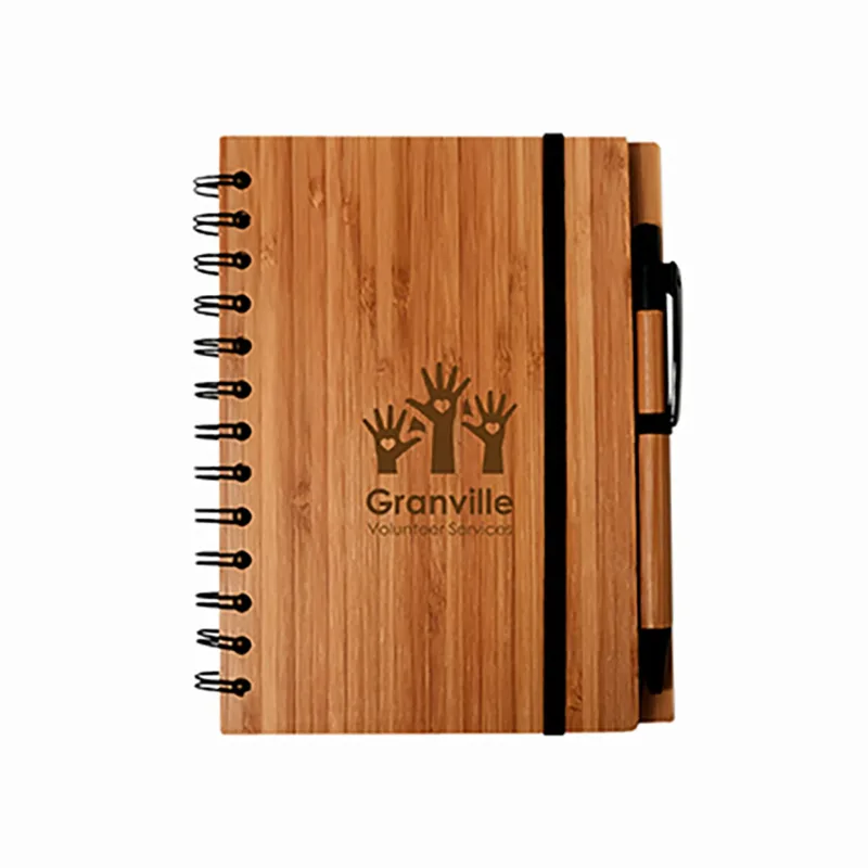 Syracuse Bamboo Cover Notebook — view 2