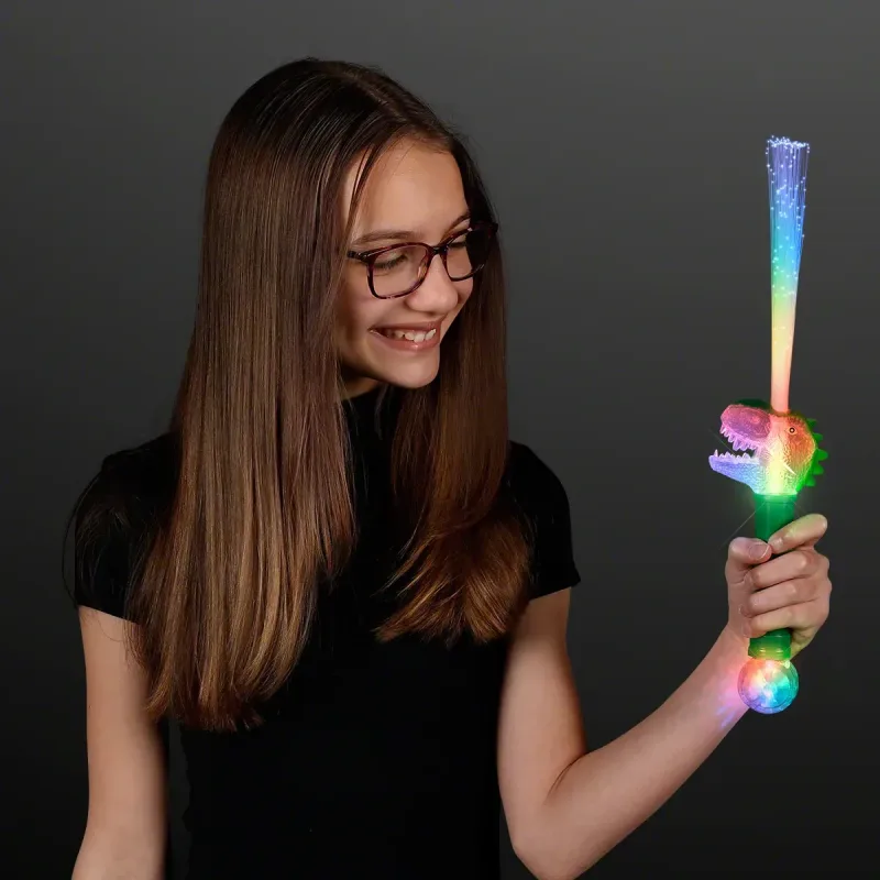 T-Rex Dinosaur Light Wand 14.5" — view 4