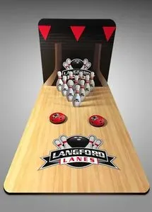 Table Top Bowling Game (18" deep/long x 12" wide)