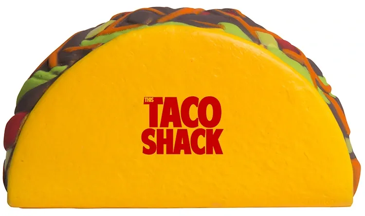 Imprinted Taco Stress Reliever