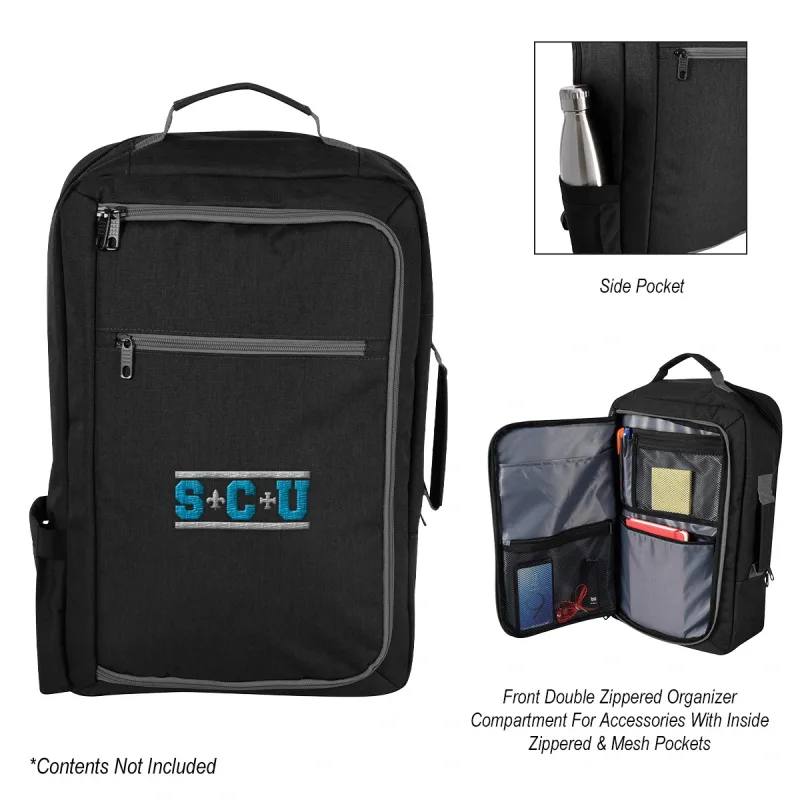 Tacoma Laptop Backpack & Briefcase for 17" Laptop for Travel — view 5