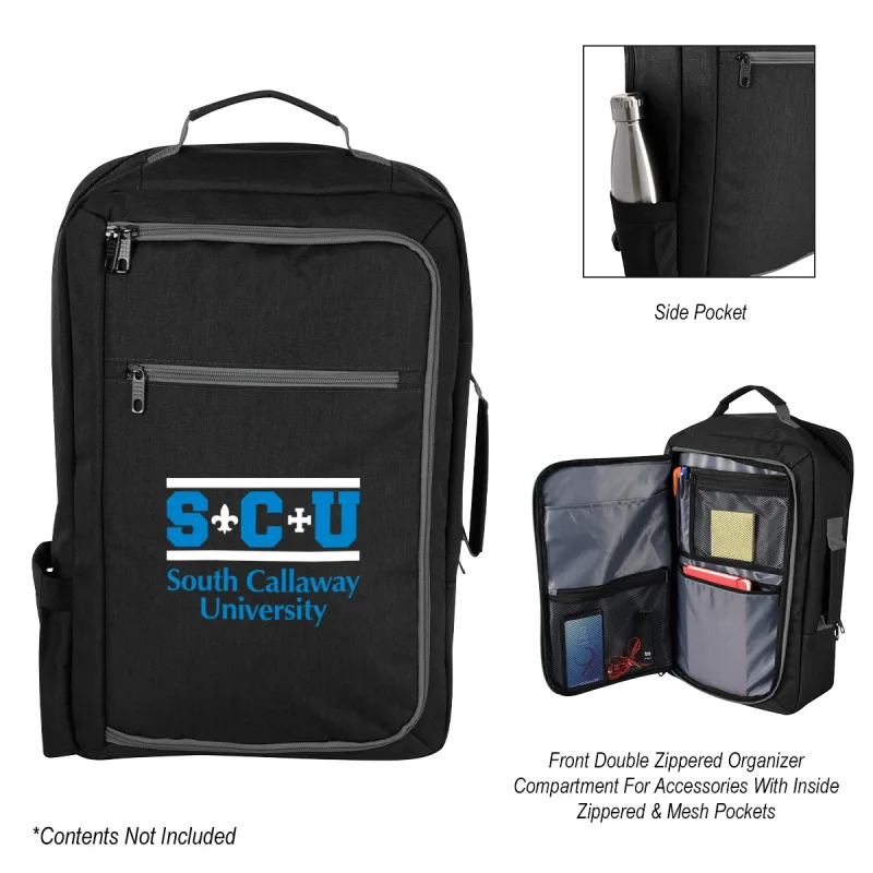 Tacoma Laptop Backpack & Briefcase for 17" Laptop for Travel — view 6