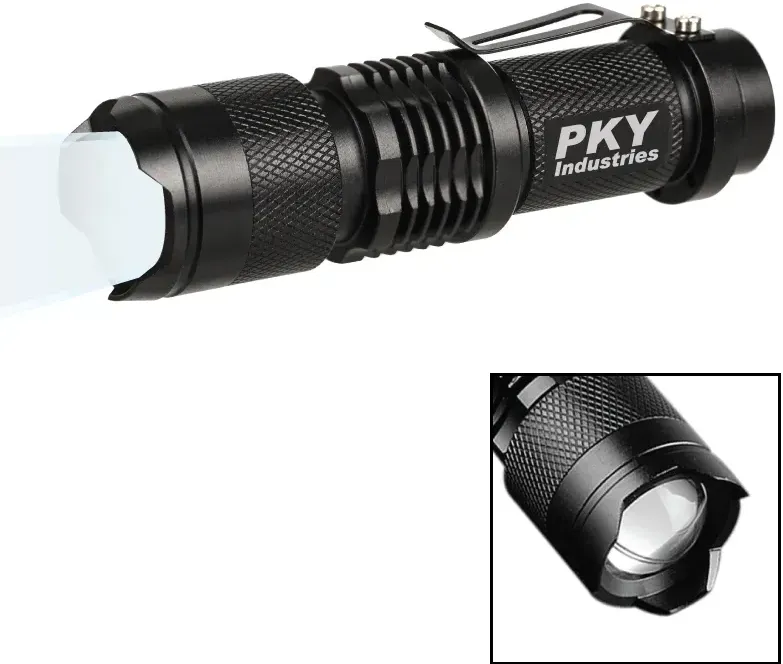 Custom Engraved Tactical LED Flashlight