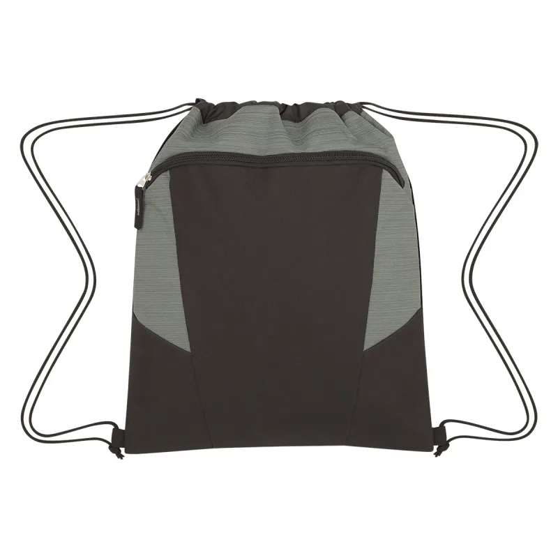 Tahoe Heathered Drawstring Backpack — view 5