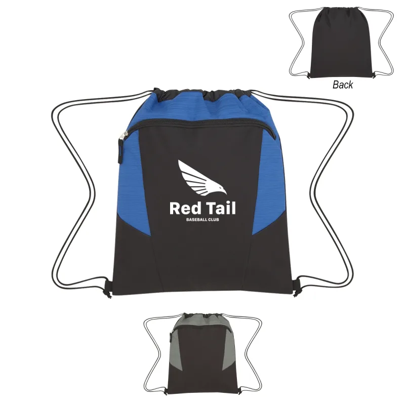 Tahoe Heathered Drawstring Backpack — view 6