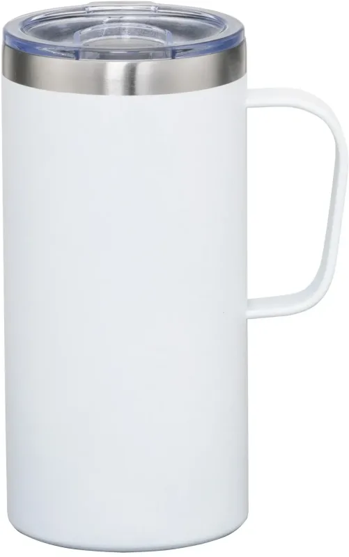 20oz Custom Stainless Steel Taiga Mug with Sliding Lid — view 10