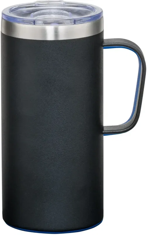 20oz Custom Stainless Steel Taiga Mug with Sliding Lid — view 6