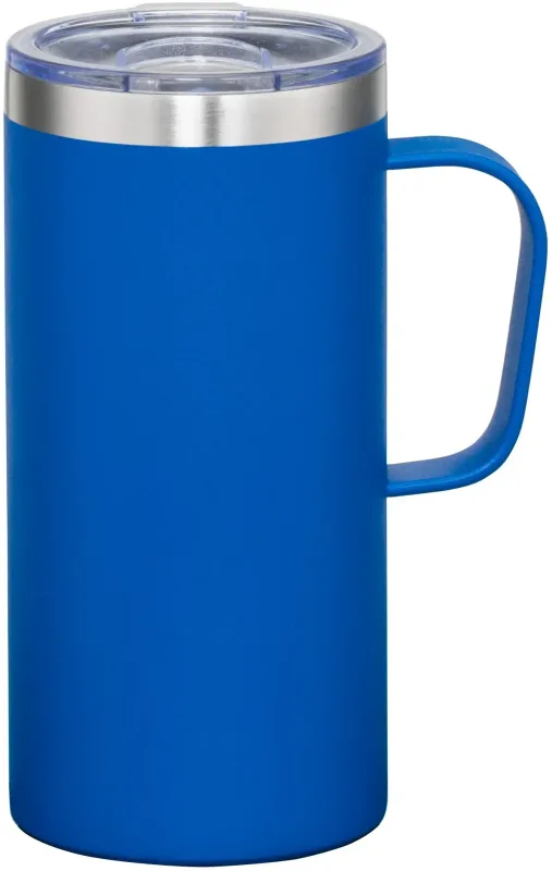20oz Custom Stainless Steel Taiga Mug with Sliding Lid — view 7