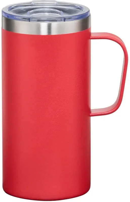20oz Custom Stainless Steel Taiga Mug with Sliding Lid — view 9