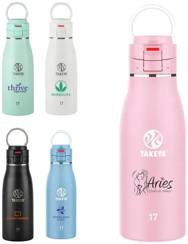 Takeya 17oz. Leak-Proof Double Wall Insulated Travel Mug - BPA Free, Hot 12 Hours, Cold 24 Hours