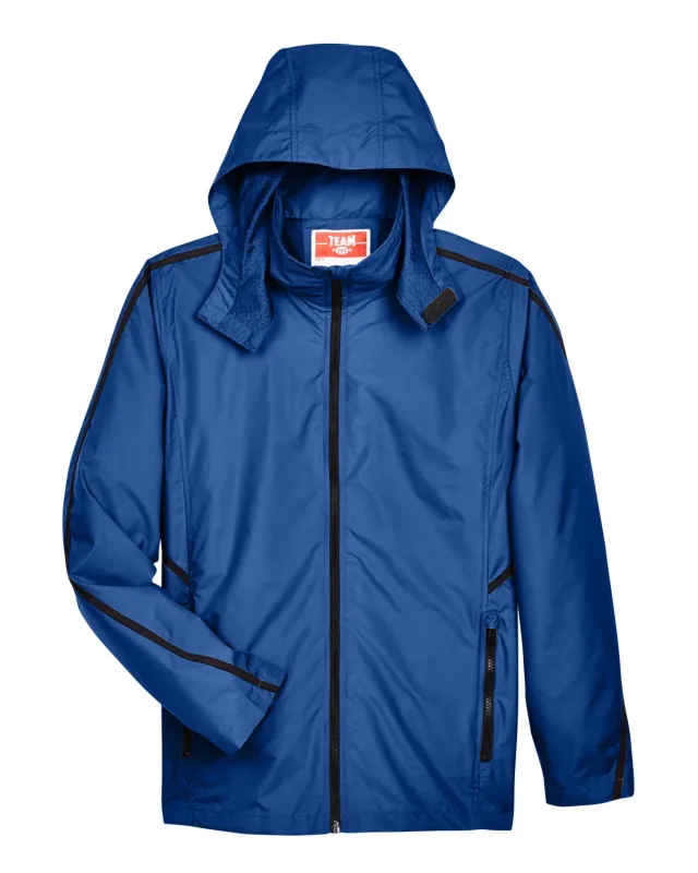 Team 365 Adult Conquest Jacket with Mesh Lining — view 17