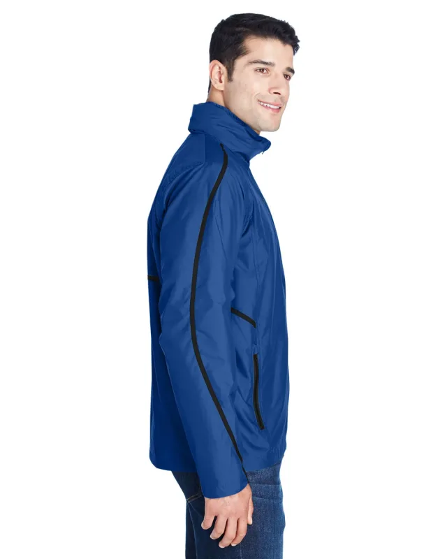 Team 365 Adult Conquest Jacket with Mesh Lining — view 20