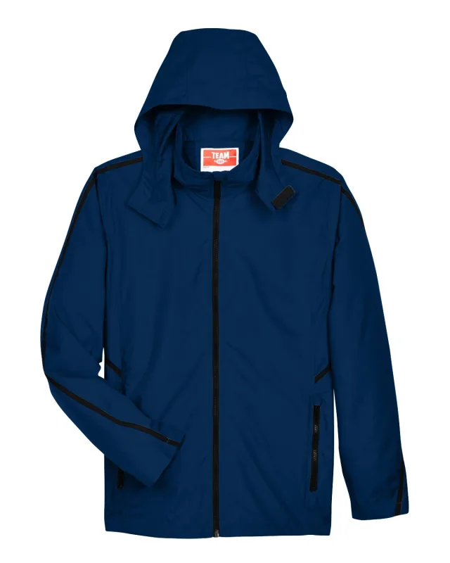 Team 365 Adult Conquest Jacket with Mesh Lining — view 23