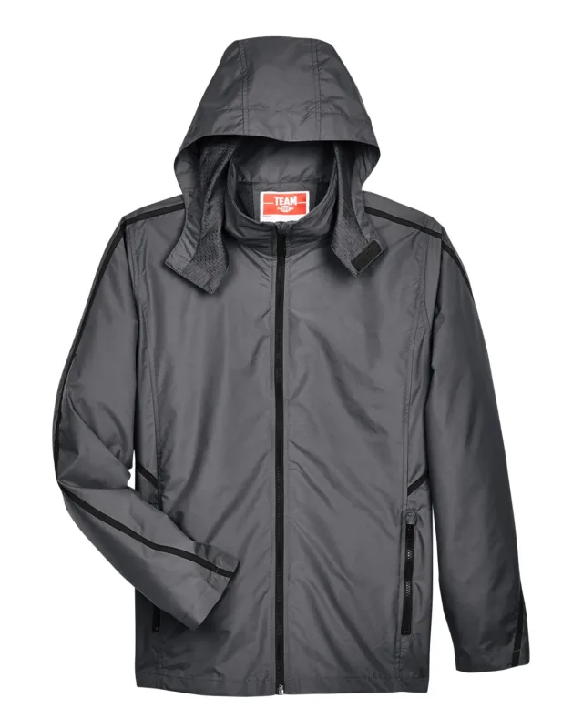 Team 365 Adult Conquest Jacket with Mesh Lining — view 30