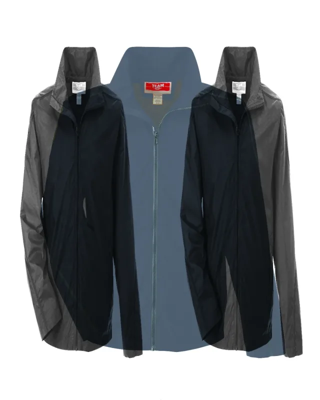 Team 365 Adult Conquest Jacket with Mesh Lining — view 5