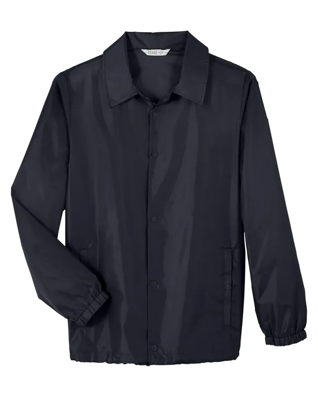 Team 365 Adult Zone Protect Coaches Jacket — view 13