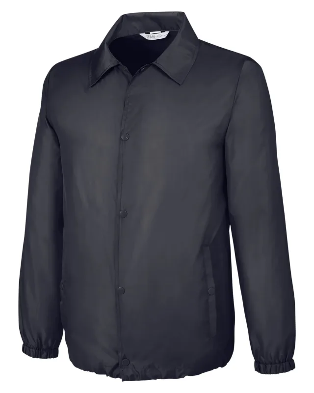 Team 365 Adult Zone Protect Coaches Jacket — view 16