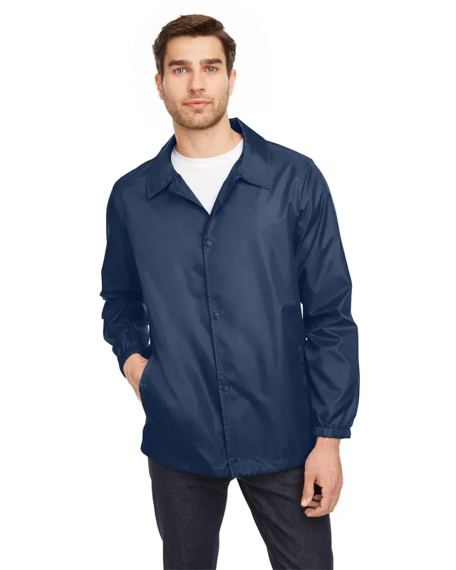 Team 365 Adult Zone Protect Coaches Jacket — view 24