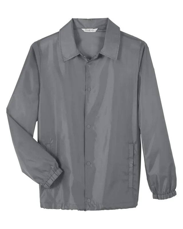 Team 365 Adult Zone Protect Coaches Jacket — view 43