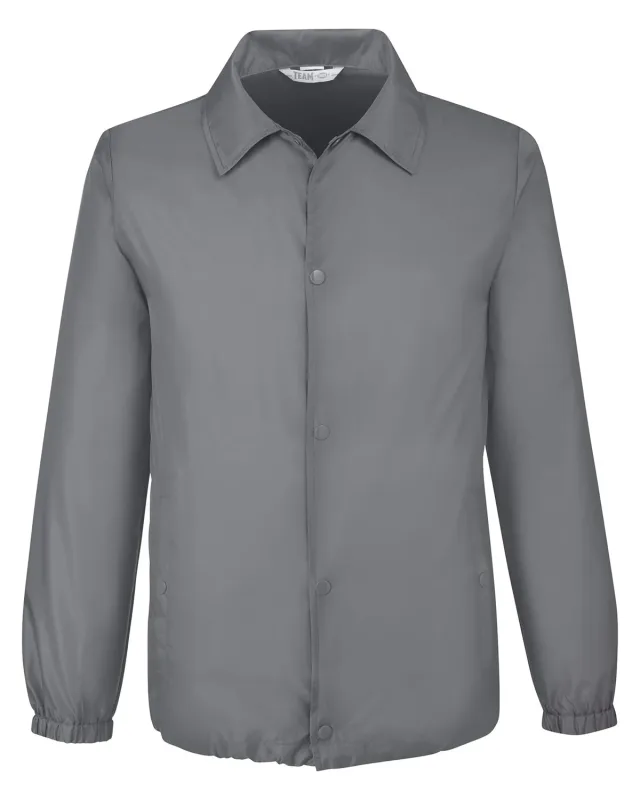 Team 365 Adult Zone Protect Coaches Jacket — view 48
