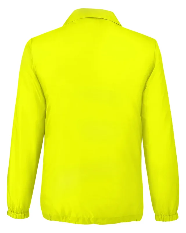 Team 365 Adult Zone Protect Coaches Jacket — view 5