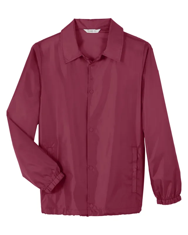 Team 365 Adult Zone Protect Coaches Jacket — view 53