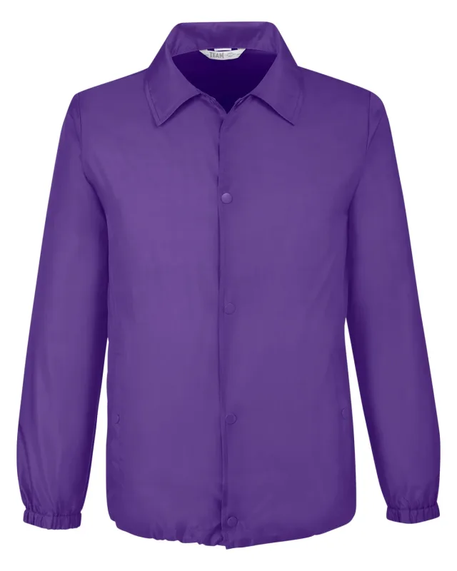 Team 365 Adult Zone Protect Coaches Jacket — view 78