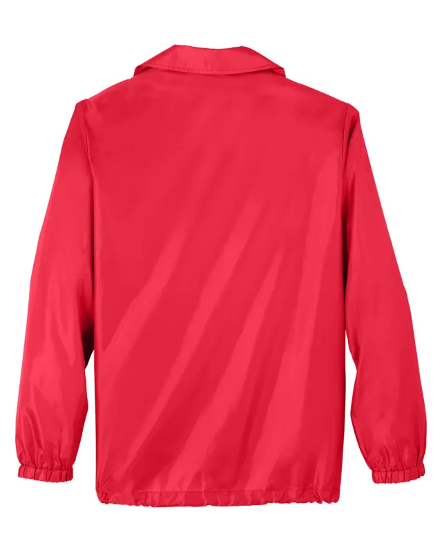 Team 365 Adult Zone Protect Coaches Jacket — view 82