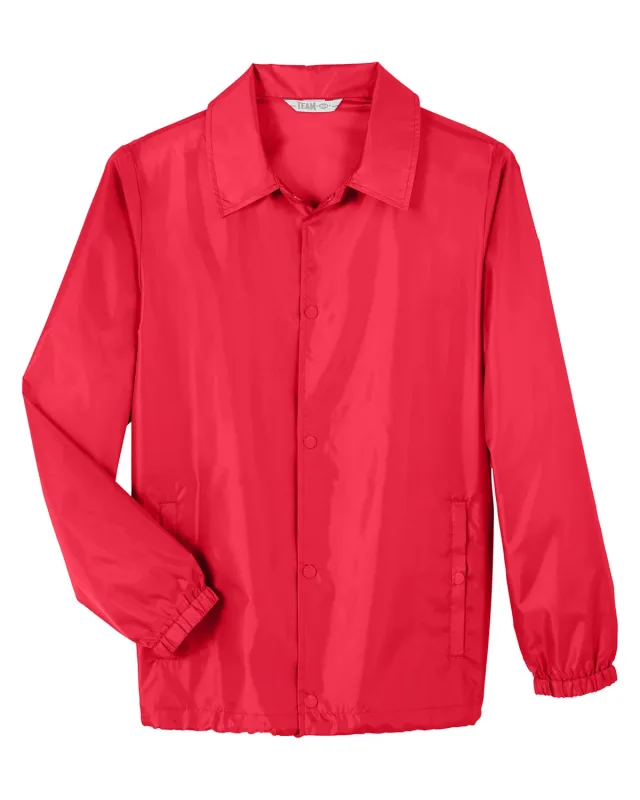 Team 365 Adult Zone Protect Coaches Jacket — view 83